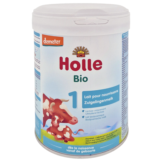 Holle Dutch Cow Stage 1 Organic Infant Formula (0+ Months, 800g)