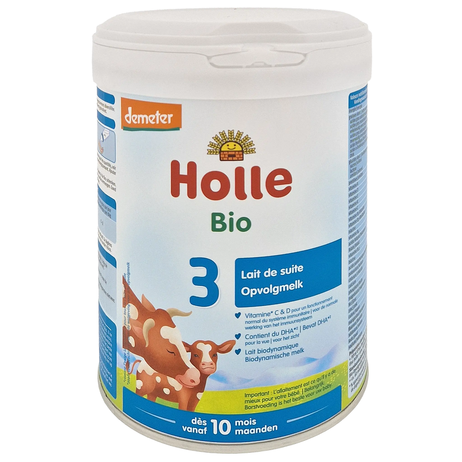 Holle Dutch Cow Stage 3 Organic Follow-On Formula (10+ Months, 800g)