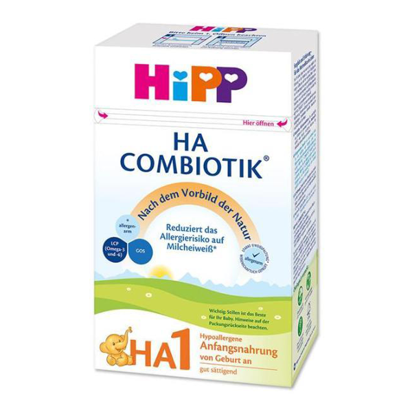 Hipp German Hypoallergenic (HA1) stage 1 0+ months - Baby Loves Organic Wholesale